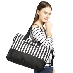 Sac à bandoulière multifonctionnel de grande capacité pour maman et bébé, sacoche diagonale de sortie pour maman et femme enceinte 