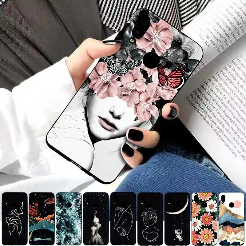 

Fashion YJ Pattern Soft TPU 5.65"For Huawei Honor 10 Lite Case For Huawei Honor 10 Lite Cell Phone Case Cover