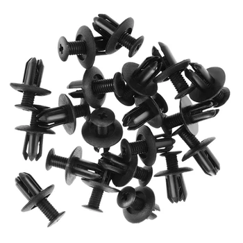

20 Pcs Auto Bumper Fastener For Kia Hyundai For Honda Engine Cover Door Trim Panel Clip Fasteners 8mm Hole Revert