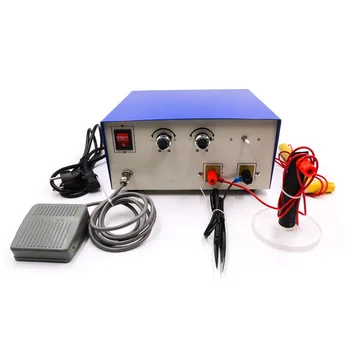Best 100A Adjustable Pulse Spot Welder Necklace Bracelet Line Laser High Frequency Power Professional Welding 220V AC 600W Power