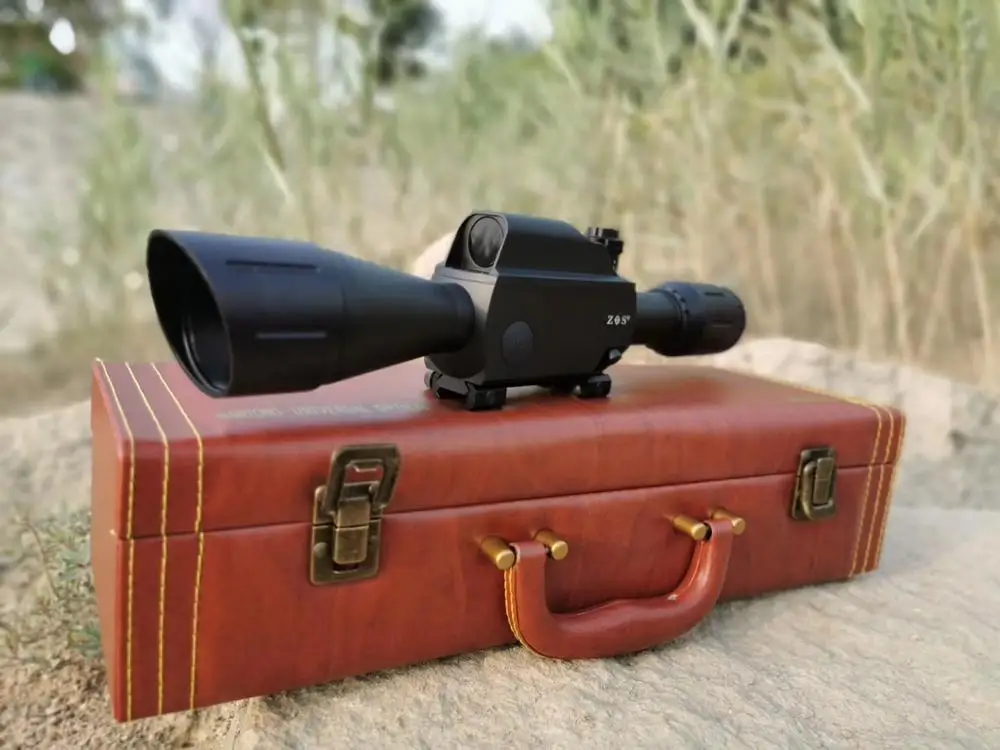 

ZOS 6X42 Military Tactical Rifle Scope 30mm Tube Measure Distance Hunting Scope Optics Riflescope