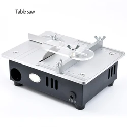 Scie circulaire multifonctionnelle pour petite Table, 80mm, HSS, lame de scie, Machine de découpe, bricolage du bois, broche en bambou 