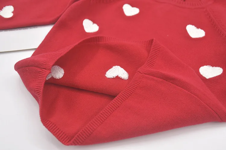 

Autumn & Winter Girls 1-4-Year-Old Baby Girls Mid-length Crew Neck Sweater GIRL'S Infant Sweater Base Shirt