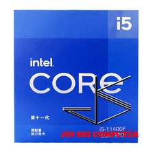 Procesador Intel Core i5 i5-11400F 11400F 2,6 GHz, CPU de seis núcleos y 12 hilos, L3 = 12M, 65W, LGA 1200, necesita placa base B560 Z590