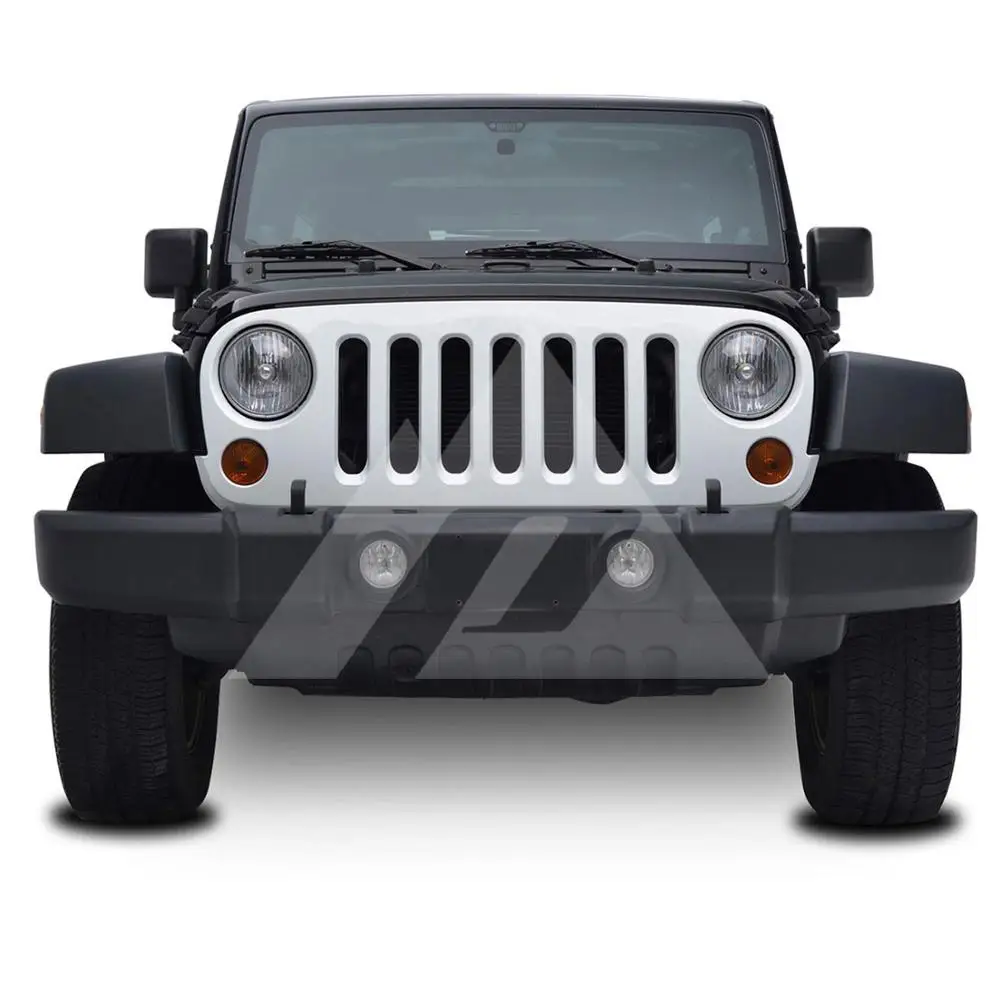 Для 2007 2008 2009 2010 2011 2012 2013 Jeep Wrangler ABS белый упакованы решетка