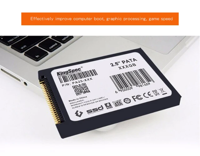 Yansen 128GB 2.5-inch PATA/IDE 44-Pin SSD Solid State Disk (MLC Flash)