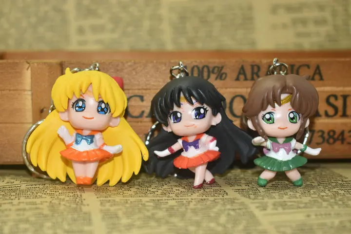

Anime Pretty Girl Warrior 6-Pretty Girl Eyes Keychain Garage Kit Model Gift