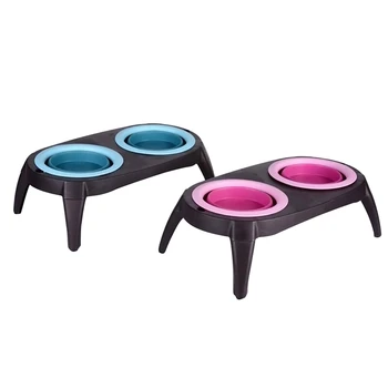 

Pet Silicone Collapsible Bowl Dog Feeders Folding Bowl Portable Outdoor Travel Cats Feeding Bowl