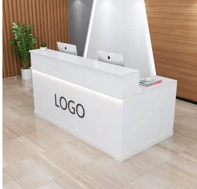 Cashier Counter Bar Counter Company Front Desk Reception Desk Clothing Store Beauty Salon Small Shop Commercial