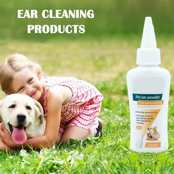 

50g Pet plucking ear powder Pull Ear Powder Dog Plucking Powder Pet Ear Cleaning Supplies LAD-sale