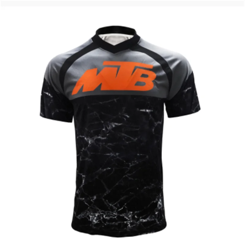 thumbnail image 1 of Venta caliente de ropa de motocicleta, camisetas de bicicleta de montaña, camisetas de equipo profesional para descenso, camisetas MTB todoterreno DH, camisetas de manga corta, ropa de ciclismo, 1 of 5