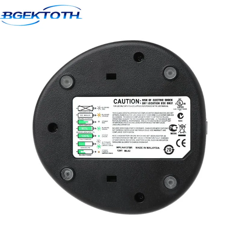 Bgektoth база Зарядное устройство для Motorola CP040 CP140 CP150 CP160 CP180 CP200 CP200XLS EP450 GP3188 иди и болтай Walkie Talkie радио аксессуары