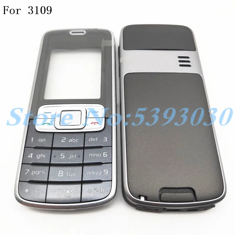 Передняя панель для Nokia 3109 3109C рамка чехол задняя крышка батареи двери клавиатура