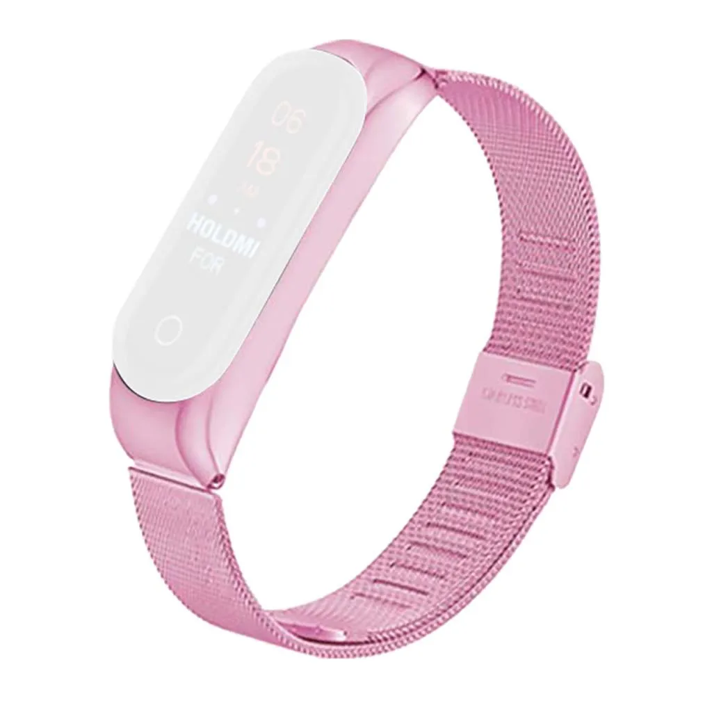 Металлический чехол для часов pulsera mi band 4 Milanese ремешок из нержавеющей стали Xiaomi Mi