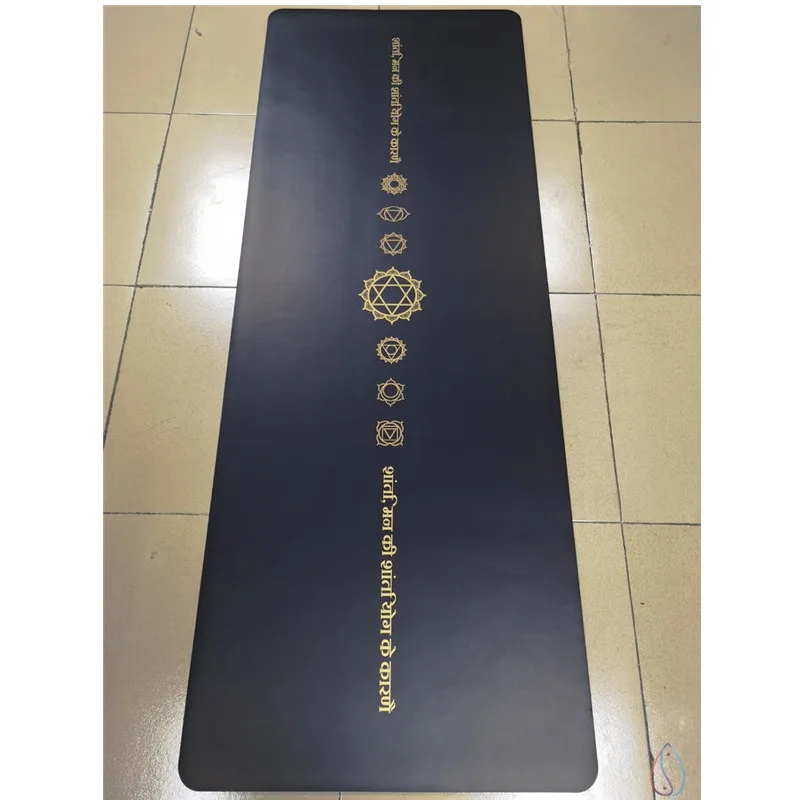 1830*680*5mm natural rubber Yoga Mat with Position Line Non Slip Carpet Mat For Beginner Environmental Fitness Gymnastics Mats