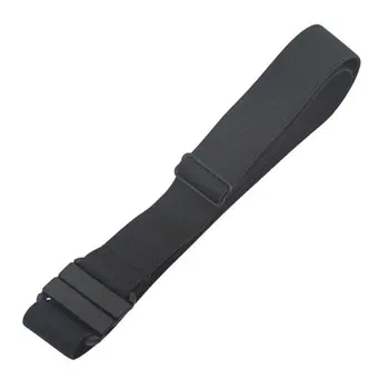 

115cm Adjustable Stretch Waist Belt Flat Buckle Non-Slip Simple Elastic Belts Band For Women And Men Pants Clothes Waistband