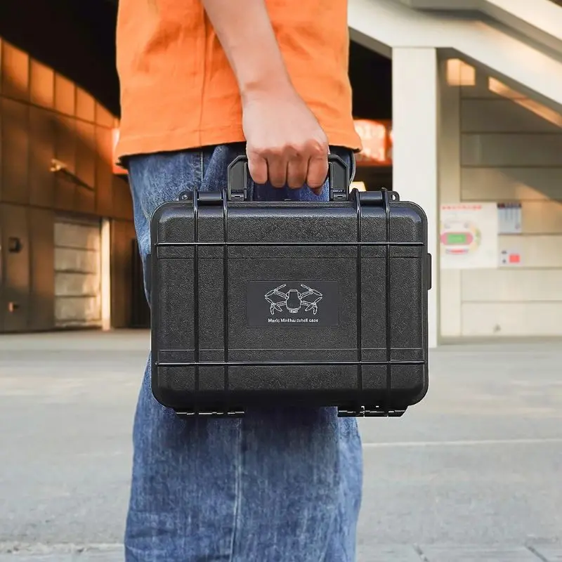 Super Sale TZZ Waterproof Storage Box Bag Travel Hard Plastic Carry Case Box for DJI Mavic Mini E65A 
