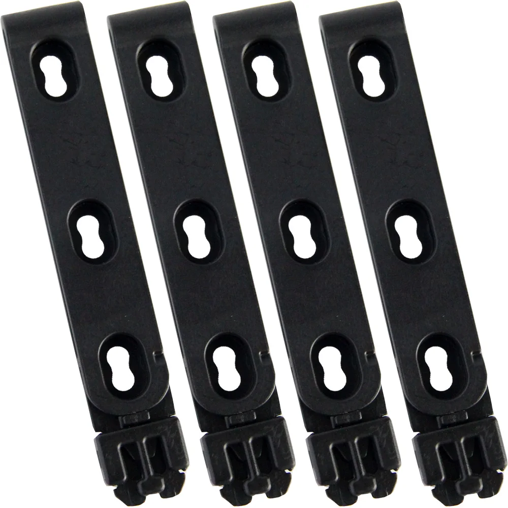 4 шт. R1 Молле зажим с монтажным оборудованием Универсальный нож оболочка пистолет