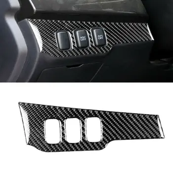 

Carbon Fiber Decoration Trim Headlight Switch Panel High quality Brand new
