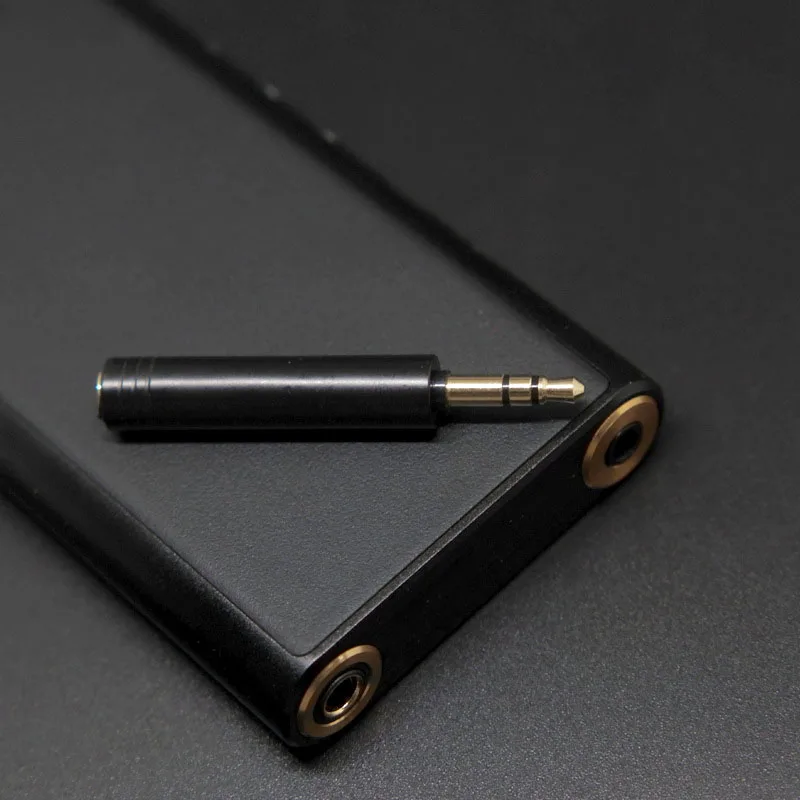 Durable Copper 80/220Ohm Headphone Impedance Plug Adapter 3.5mm Eliminate Earphone Noise