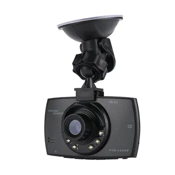 

Driving Recorder Dash Cam Premium DVR LED Night Vision Auto Off 120 Degrees Wide Angle Smart Video Recorder