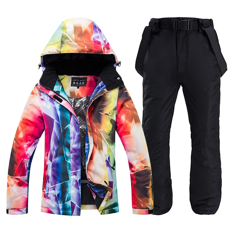 -30 Conjuntos De Roupas De Neve Para Mulheres, Vestimenta De Snowboard ...
