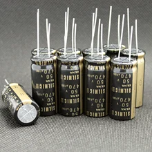 4 шт Таиланд Новый ELNA RFS SILMIC II 50V470UF 16X35 5 мм silfowi 470 мкФ с алюминиевой