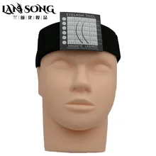 Красота ресницы Прививка ресницы лоб Подушка полотенце с магнитом платок посадка красота макияж красота инструмент настраиваемый