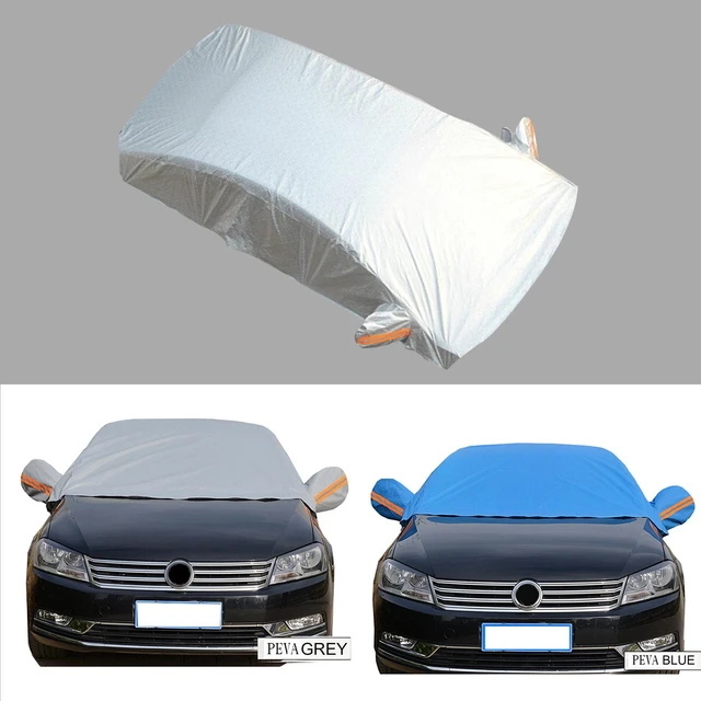 Halb Auto Abdeckung Wasserdicht Alle Wetter Auto Windschutzscheibe  Abdeckung Protector Auto Schnee Abdeckung Verhindern Schnee Eis  Sonnenschutz Staub Frost univ - AliExpress