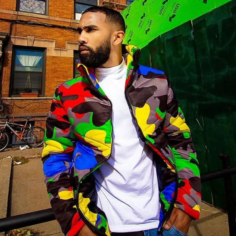 Colorful bubble coat Clearance