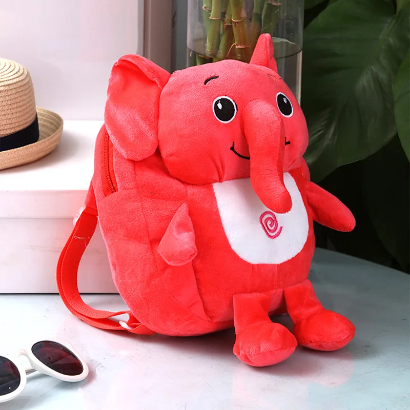 

Children Backpack 2019 New Style Cute Cartoon Baby Elephant Backpack Children Outing mao rong bao