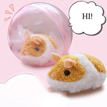 

Baby Children Classic Toys Novelty Funny Toy Happy Hamster Ball Spherical Hamster Machine Electric Toy Brain Game Gifts #920