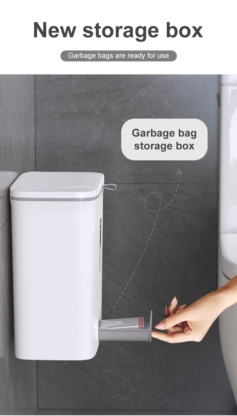 Poubelle coulissante pour armoires de cuisine - Gestion efficace des déchets