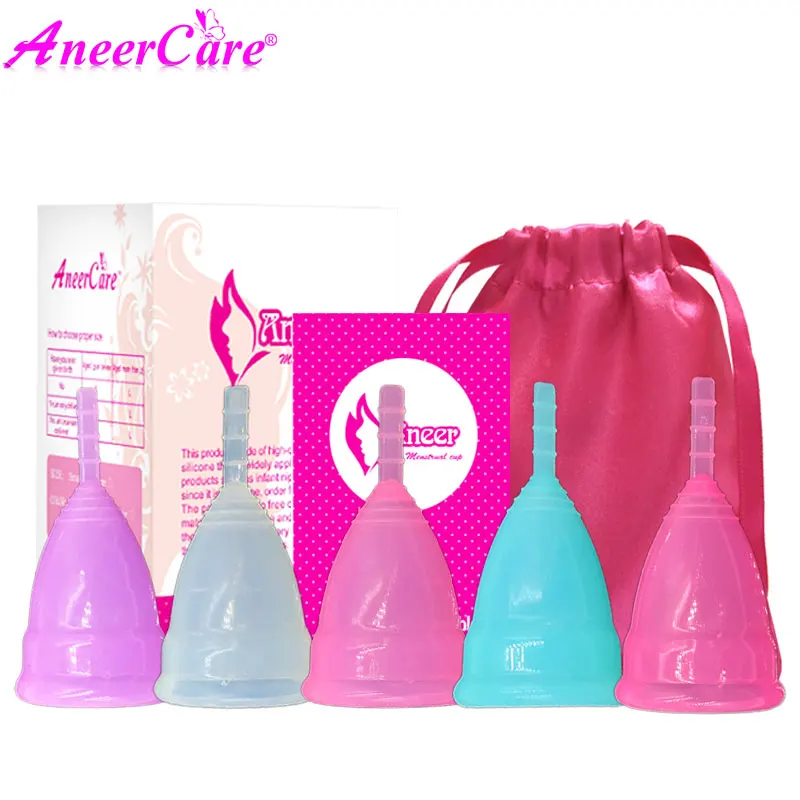 100tes менструальная чашка Copa menstruales silicona copita coppetta mestruale period cup menstruatie coupe menstruelle |