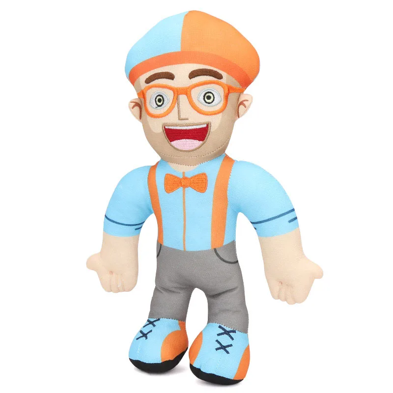 Cos кукла, плюшевые игрушки, 32 см, Blippi, плюшевые игрушки, плюшевые игрушки из мультфильмов, кукла, развивающий подарок для детей, подарок для детей, детская комфортная кукла