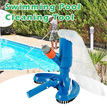 

Swimming Pool Vacuum Cleaner Suction Vacuum Head Brush Cleaning Tool Floating Objects Cleaning Flexible Curved Suction Head