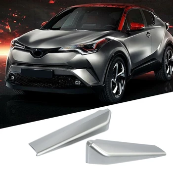 

2Pcs ABS Matte Interior Front Door e Cover Trim for Toyota C-HR CHR 2016-2019