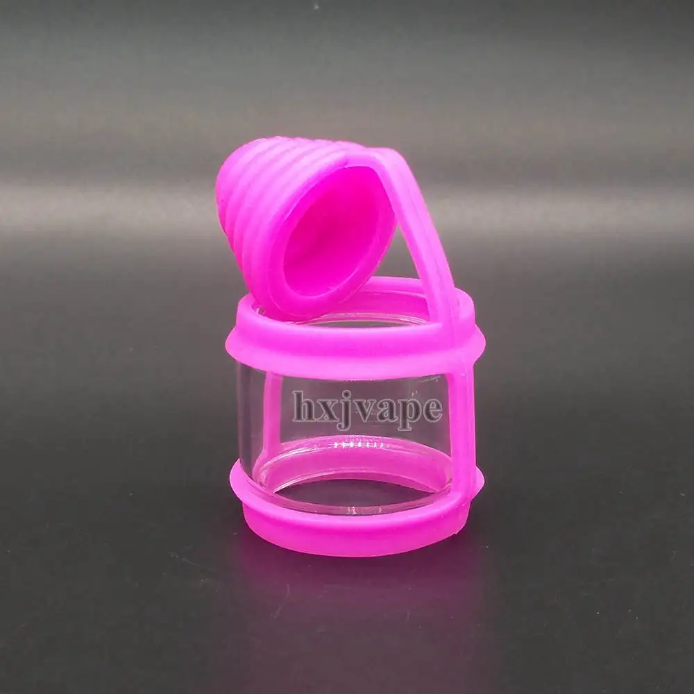 For bubble glass Лампа в форме пузыря стекло бак трубки протектор чехол Крышка рукава обертывание для Uforce T1 T2 TFV12 принц Vape ручка 22 распылитель Zeus X Manta RTA - Цвет: For bubble glass