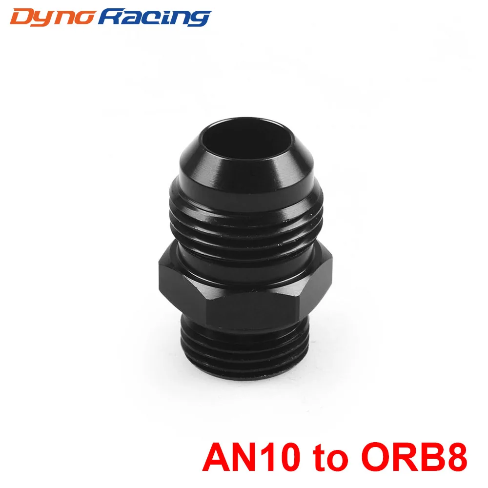 Dyno For 8-AN AN8 Anodized Aluminum Adapter Female Flare Cap/Plug/Nut Fitting Black 