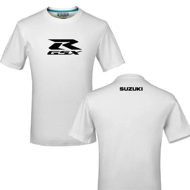 Funny for Suzuki logo Cotton Printing T-shirt Unisex Summer Casual T Shirt Tees shirt f - Цвет: 1