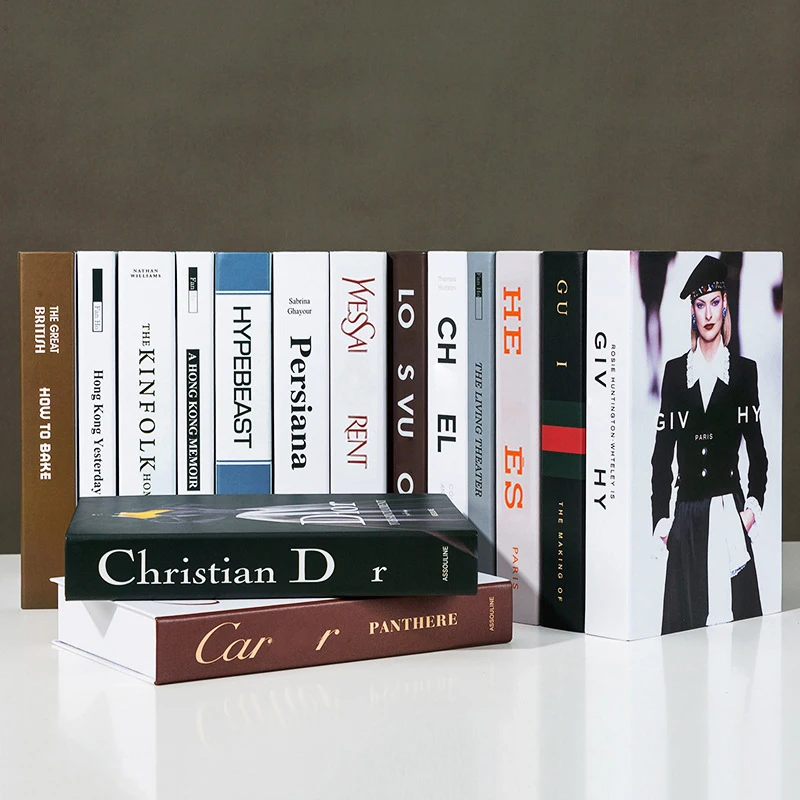 Современная имитация модной книги домашний декор модель клуба отеля комнаты