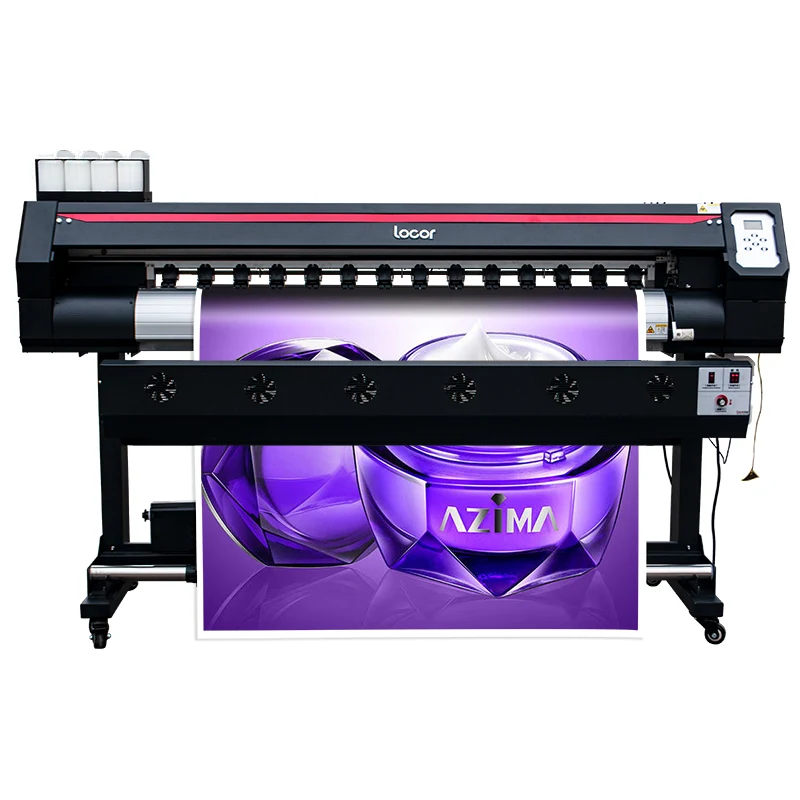 Outdoor Digital Printing Machine Eco Solvent With Dx7 Printhead High