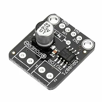 

DRV8871 H-Bridge Brushed DC Motor Driver BOB Breakout Board For Arduino PWM Control 3.6A Max Internal Current Sense 6.5V-45V