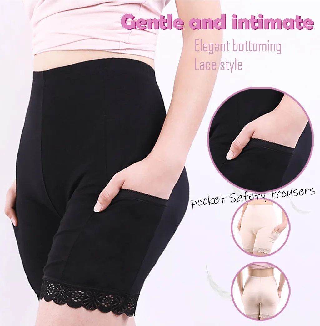 Женские Бесшовные штаны с высокой талией дышащие повседневные кружевные