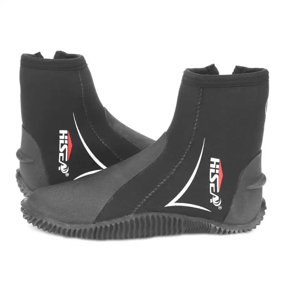 Details about   5MM Neoprene  Diving Boots Anti-slip Adult Anti-slip Fins Upstream Shoes 
