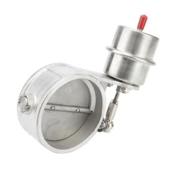 

3inch 76mm Exhaust Control Valve Set Vacuum Actuator CLOSED Style Cutout Downpipe