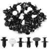 100PCS Auto Fastener Clip Mixed for Ford Fusion EcoSport Kuga Mondeo mk2 mk3 mk4 mk5 mk7 fiesta FOCUS 2 3 4 5 ► Photo 1/5