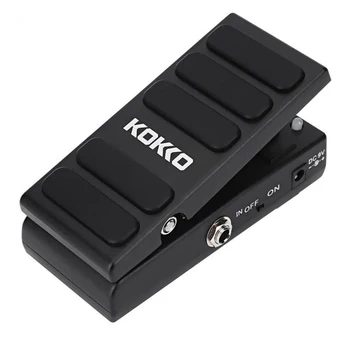 

KOKKO KW-1 2 inch 1 Volume/Wah Guitar Pedal Multi Effects Pedal with true Bypass and extreme compact size and cool LED lights