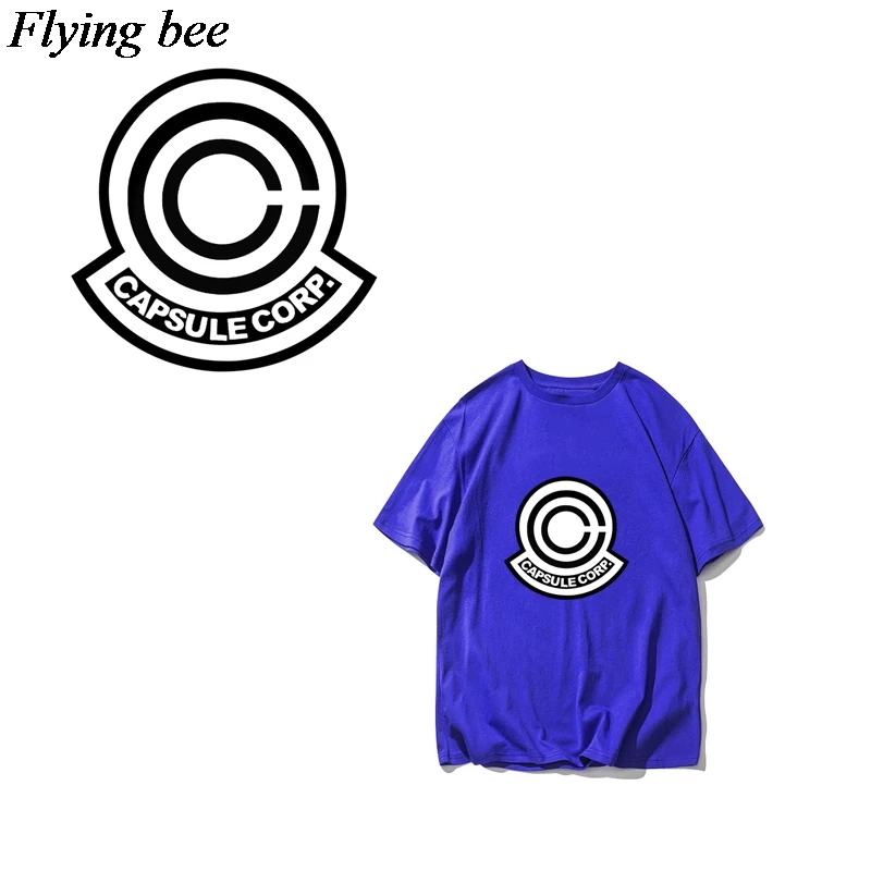 

Flyingbee Dragon Ball Heat Transfer Patches Cool Anime Iron-on Patches For Clothing T-shirt Heat Press Patches Sticker X0667