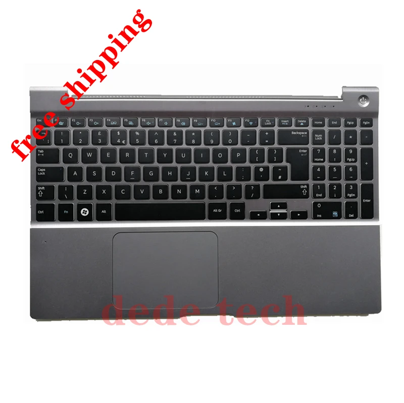 Новый Упор для рук SAMSUNG NP700Z5 NP700Z5A NP700Z5B NP700Z5C верхний чехол Клавиатура США с
